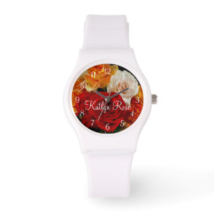 Beautiful Rose Bouquet Watch