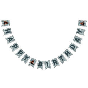 Beautiful Rose Floral Kids’ Birthday Bunting