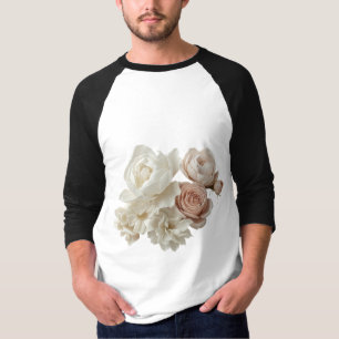 Beautiful rose flower Design T-Shirt