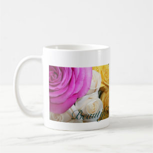 Beautiful rose mug
