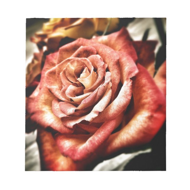 Beautiful Rose Notepad (Front)