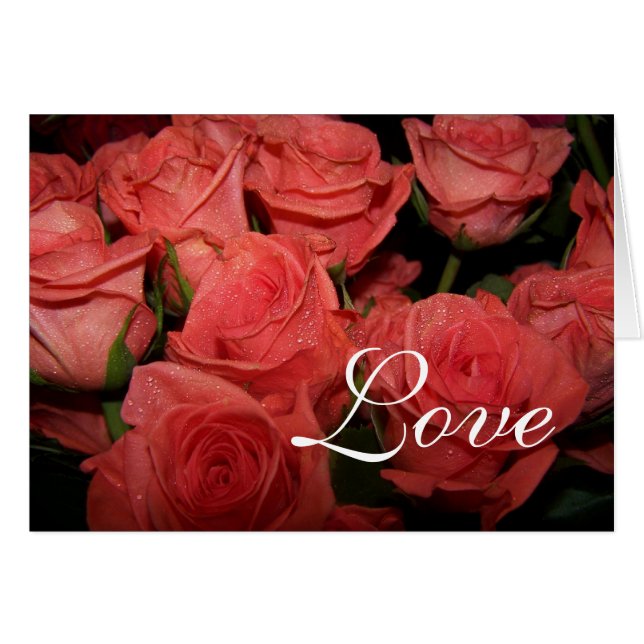 Beautiful Rose Thank you (Front Horizontal)