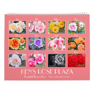 Beautiful Roses Art Calendar カレンダー