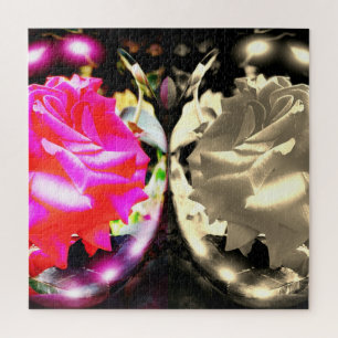 Beautiful roses art jigsaw puzzle