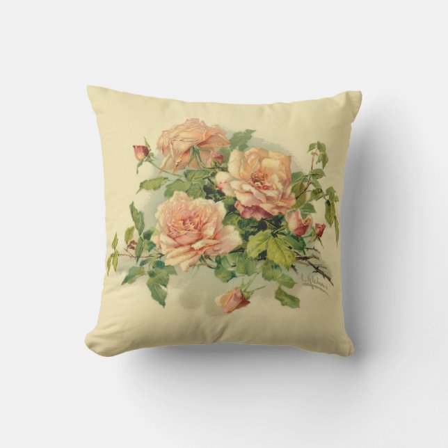 Beautiful Roses by Catherine Klein Cushion (Front)
