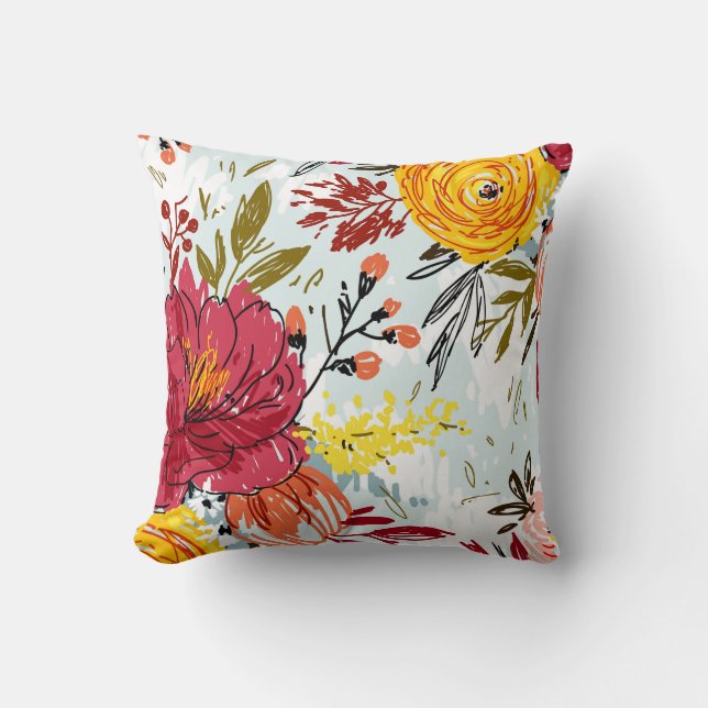 Beautiful Roses Cushion (Front)