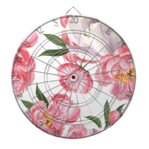 Beautiful Roses Dartboard