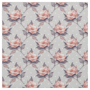 Beautiful roses fabric