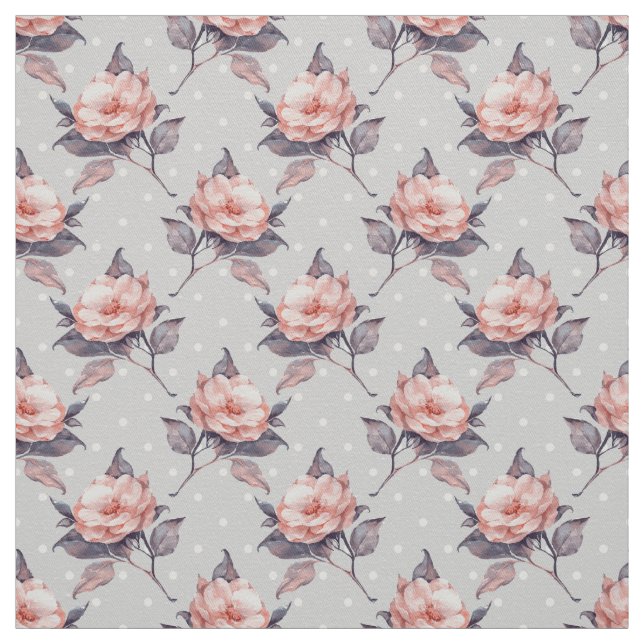 Beautiful roses fabric (Swatch)