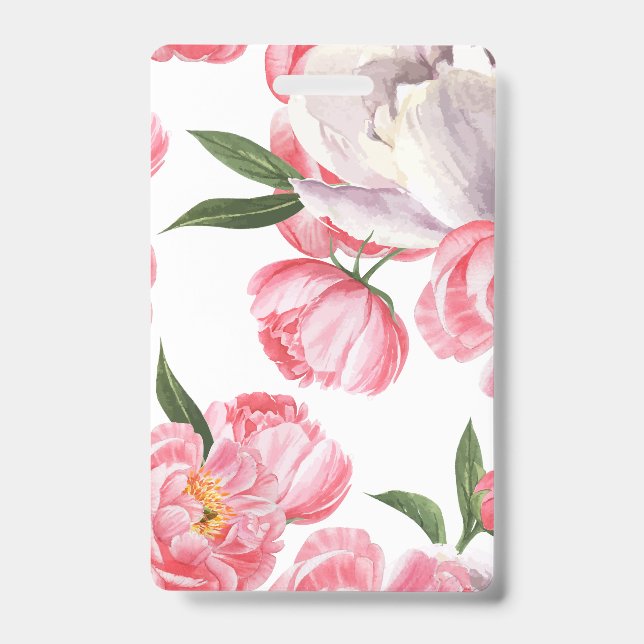 Beautiful Roses ID Badge (Front)