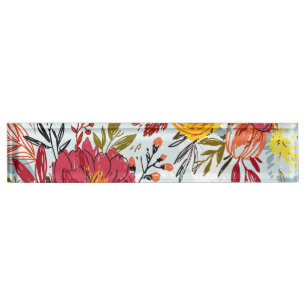 Beautiful Roses Nameplate