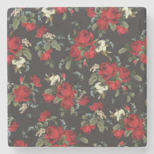 Beautiful Roses Stone Coaster