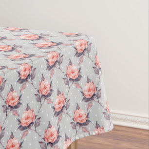Beautiful roses tablecloth