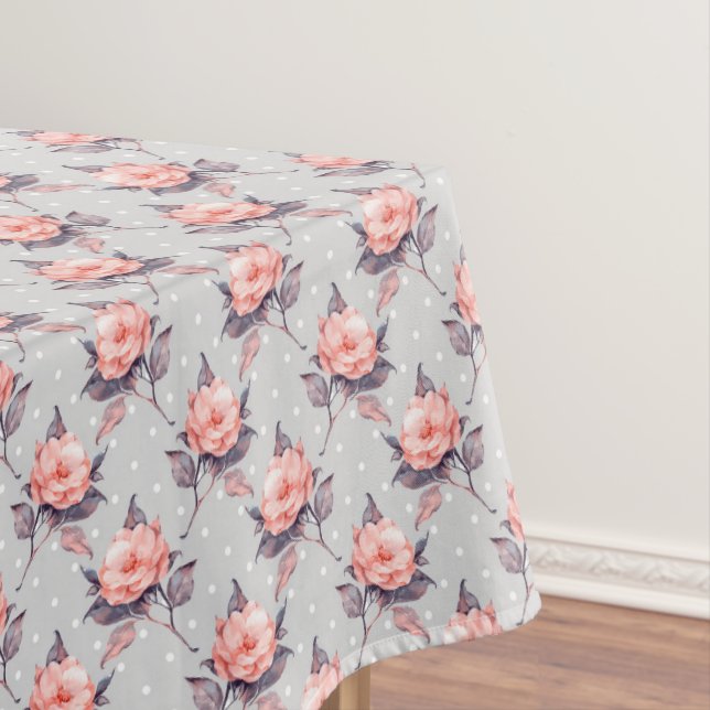 Beautiful roses tablecloth (In Situ)
