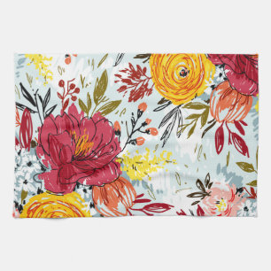 Beautiful Roses Tea Towel