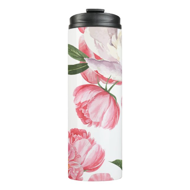 Beautiful Roses Thermal Tumbler (Front)