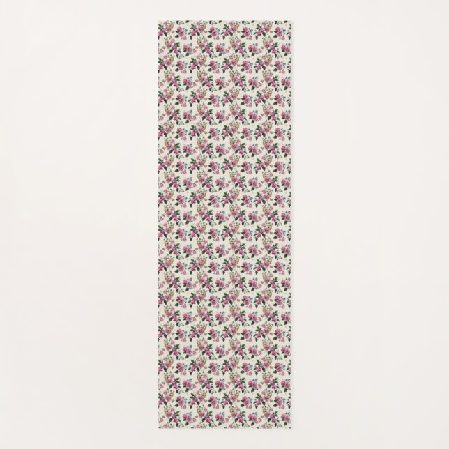 Beautiful Roses Yoga Mat (Front)