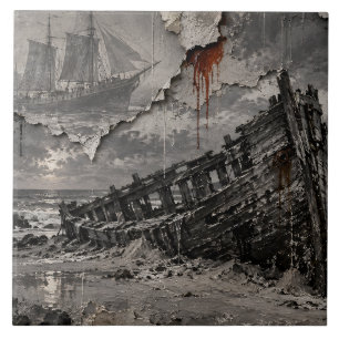 Beautiful Ruin Ceramic Tile