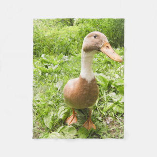 Beautiful Runner Duck Fleece Blanket