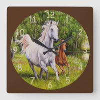 Beautiful Running Horses Fine Art