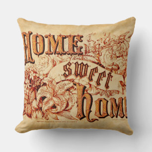 Beautiful Rustic Home Sweet Home Cushion