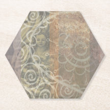 Beautiful rusty brown aesthetic industrial style