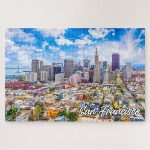 Beautiful San Francisco, California, USA Jigsaw Puzzle