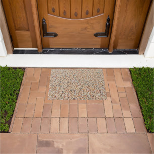 Beautiful sand if tropical beach doormat