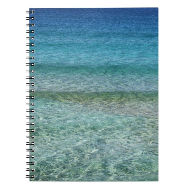 Beautiful Sandy Beach Notebook (Front)