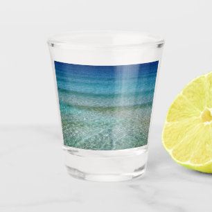 Beautiful Sandy Beach Shot Glass