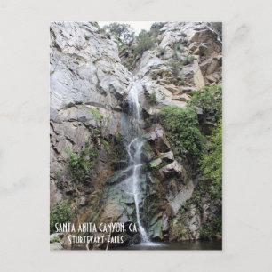 Beautiful Santa Anita Canyon Postcard! Holiday Postcard