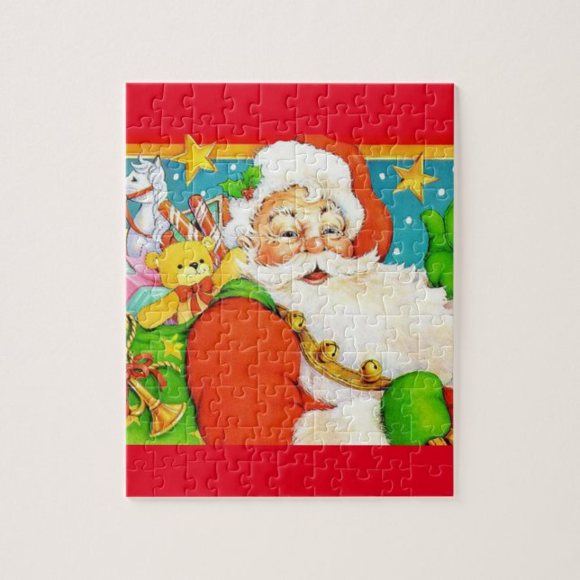beautiful santa claus puzzle (Vertical)