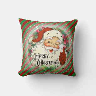 Beautiful Santa Merry Christmas Home Decor Cushion