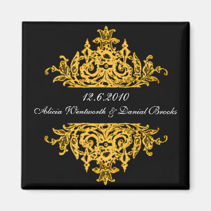 Beautiful Save the Date Magnet