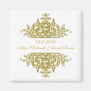 Beautiful Save the Date Magnet