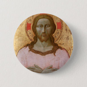 BEAUTIFUL SAVIOR 6 CM ROUND BADGE