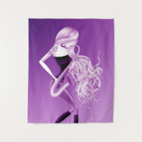 Beautiful Saxophonist Tapestry