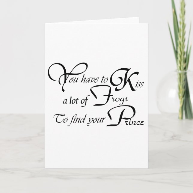 Beautiful Sayings and Quotes Card (Front)
