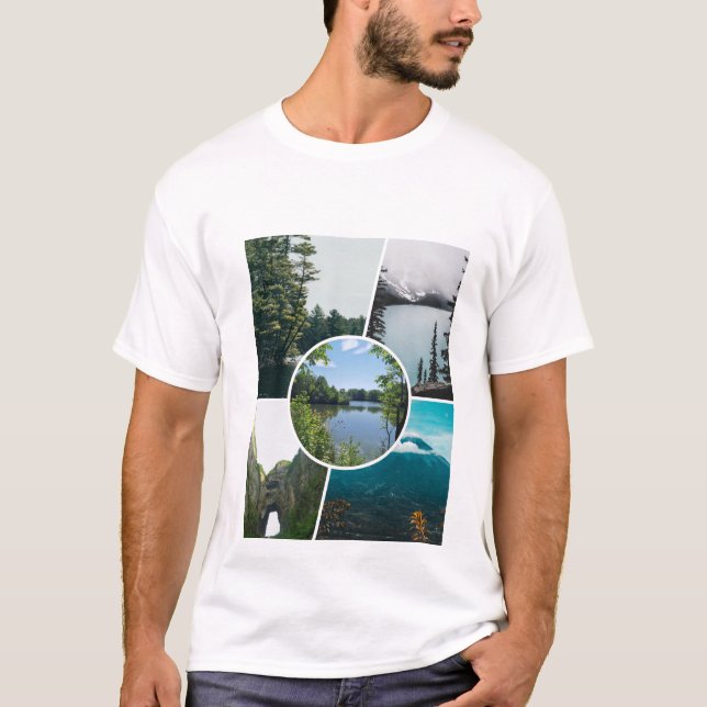 Beautiful scenery of beaches  T-Shirt (Front)