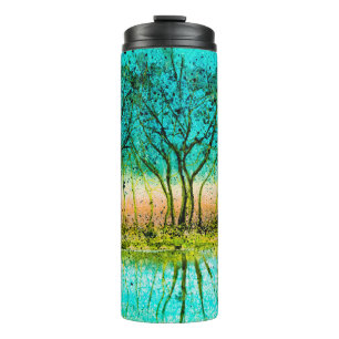 beautiful scenerybackground,colourful,autumn,beaut thermal tumbler