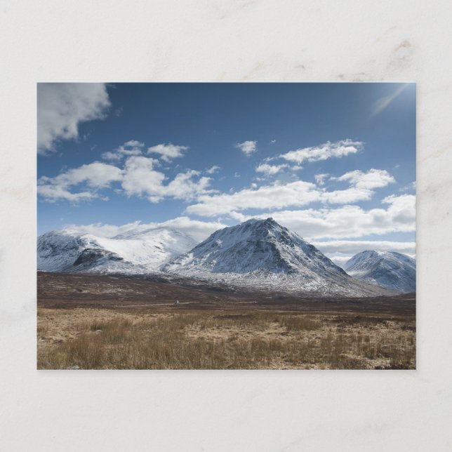 Beautiful Scottish Mountains Postcard (Front)