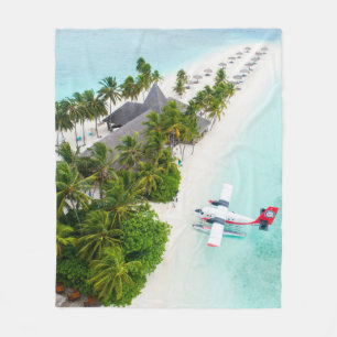 Beautiful Sea Animals Fleece Blanket