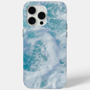 beautiful sea ​​foam iPhone 15 pro max case