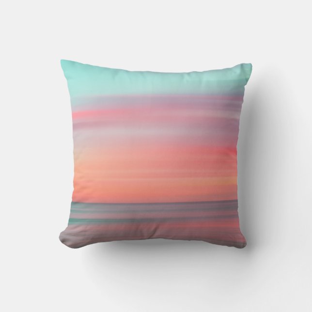 Beautiful Sea Landscape Cushion (Front)