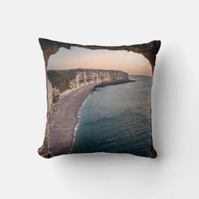 Beautiful Sea Landscape Cushion (Front)