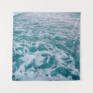 Beautiful sea marble waves texturehipster,backgrou tapestry