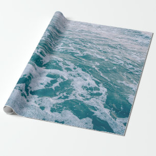 Beautiful sea marble waves texturehipster,backgrou wrapping paper