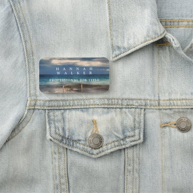 Beautiful sea  name tag (In Situ)