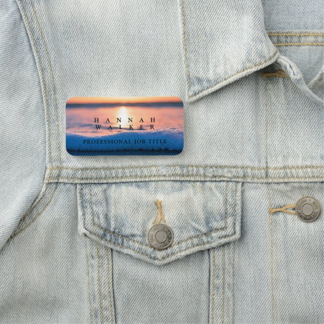 Beautiful sea  name tag (In Situ)