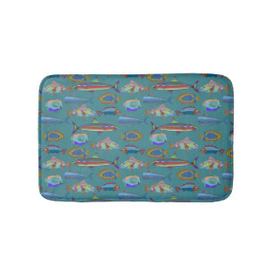 Beautiful Sea Pattern Bath Mat